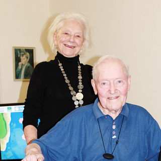 Senior citizens in Manchester play computer games to prevent falls