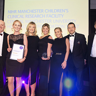 Children’s clinical research facility recognised for outstanding contribution to research
