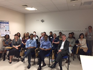 NICU research team showcase work at national conference