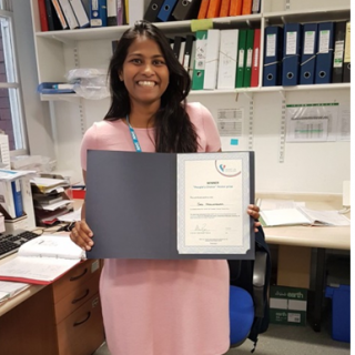 People’s choice award for the Cardiovascular Trials Unit for rare genetic disease research
