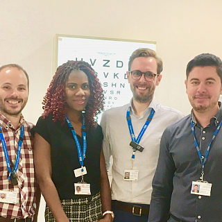 Manchester Royal Eye Hospital research team awarded TOP-It Trophy