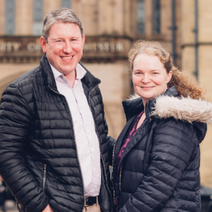 The power couple taking on cancer