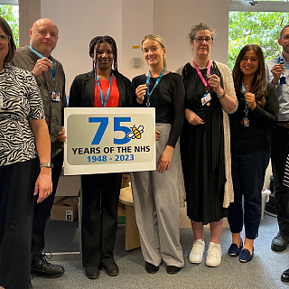 Celebrating NHS 75 across R&I