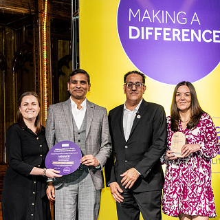 MFT researchers recognised at Making a Difference Awards