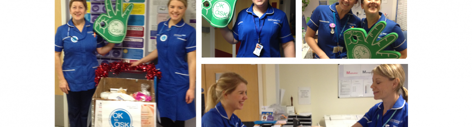 Research Midwives take the research rover to visit the maternity wards at Saint Mary’s