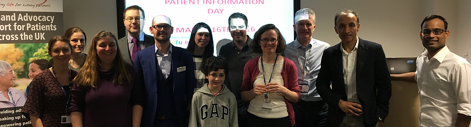 Manchester event for patients with Nephrotic Syndrome and their families