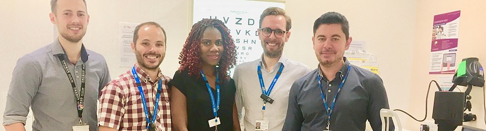 Manchester Royal Eye Hospital research team awarded TOP-It Trophy