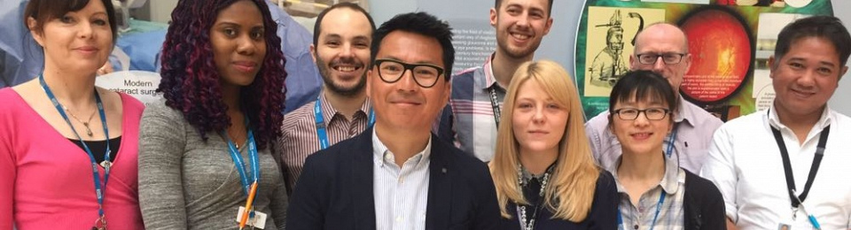 A Manchester research team has treated the first two patients outside of the USA in a study looking at a next generation device for the treatment of glaucoma