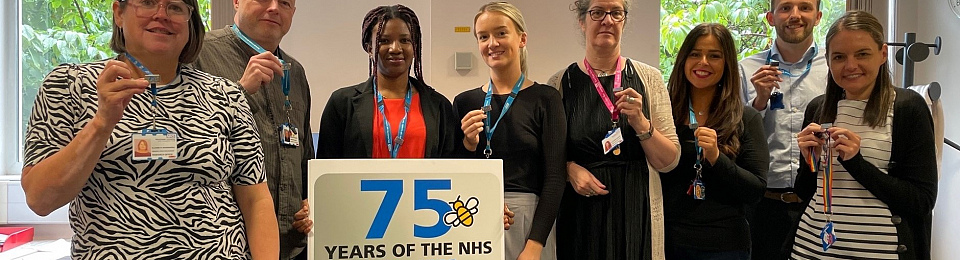 Celebrating NHS 75 across R&I