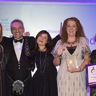 Bereavement service and Rainbow Clinic named midwifery team of the year