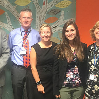 Visitors from America join CMFT and NIHR colleagues to celebrate young people’s involvement in research