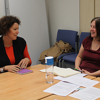 Researchers across Manchester attend drop-in sessions to find out more about patient and public involvement/engagement