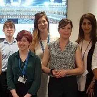 Researchers from Manchester Royal Eye Hospital join together to celebrate Eid al Fitr