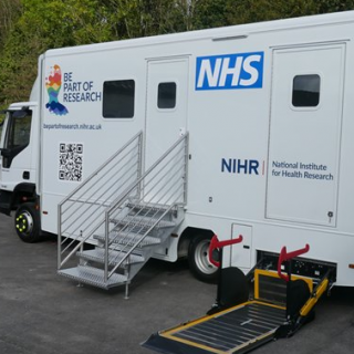 First participants take part in study aboard Greater Manchester’s Research Van