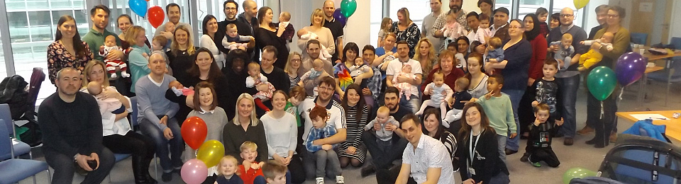 Tea party at Saint Mary’s Hospital celebrates the Rainbow Babies of 2015