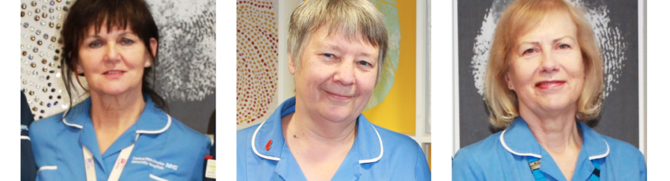 Trust bids farewell to Clinical Research Nurses who retire after 40 years of service